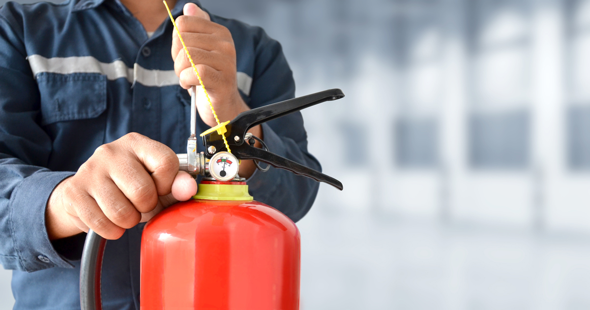 Fire Extinguisher Safety Technician Dorset Fire Protection