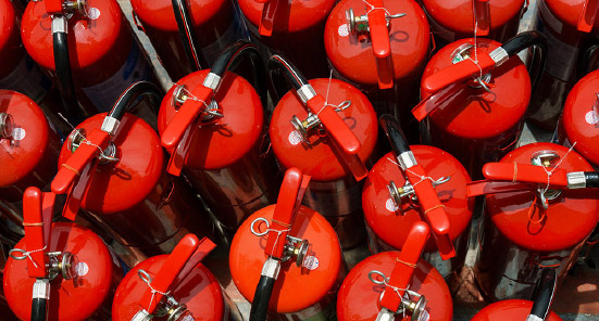 Which fire extinguisher should I use?